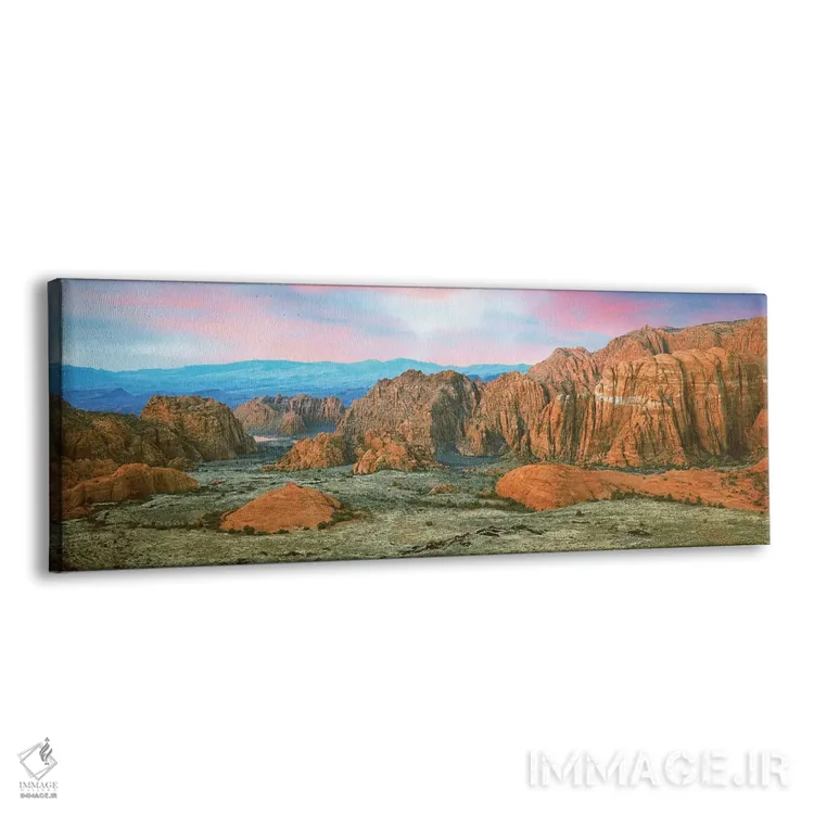 تابلو دکوراتیو "پارک ایالتی دره برفی اول، شهرستان واشنگتن، یوتا، ایالا… اثر پانورامیک ایمجز - نمای پرسپکتیو محصول