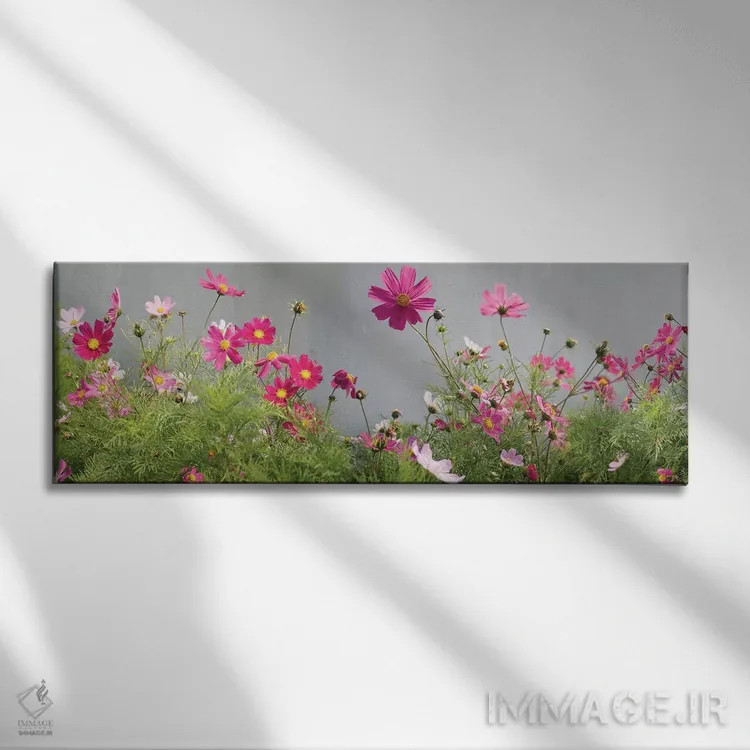 تابلو دکوراتیو "مزرعه ی کوزموس" اثر پانورامیک ایمجز - نمای روبهرو روی دیوار