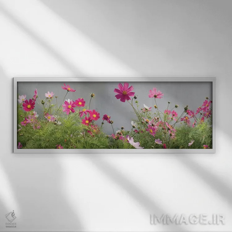 تابلو دکوراتیو "مزرعه ی کوزموس" اثر پانورامیک ایمجز - نمای قابدار سفید