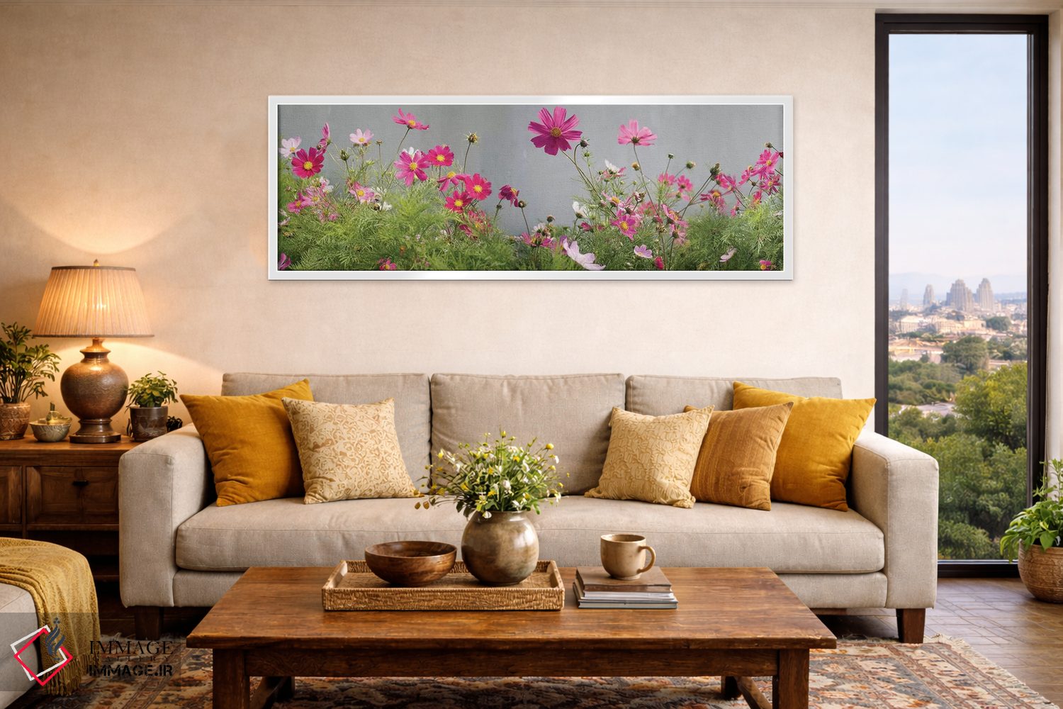 تابلو دکوراتیو "مزرعه ی کوزموس" اثر پانورامیک ایمجز - D5W