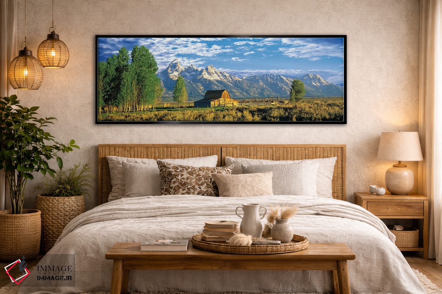 تابلو دکوراتیو انبار جان مولتون اول، منطقه تاریخی ردیف مورمون، پارک مل… اثر پانورامیک ایمجز - D6B