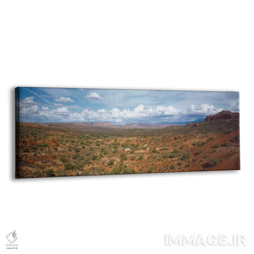 تابلو دکوراتیو Arches National Park, Utah, USA,بوته ها در بیابان، پارک… اثر پانورامیک ایمجز - نمای پرسپکتیو محصول