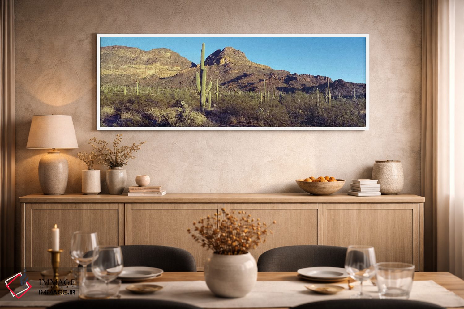 تابلو دکوراتیو Organ Pipe Cactus National Park, Arizona, USA,کاکتوس در… اثر پانورامیک ایمجز - D1W