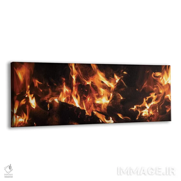 تابلو دکوراتیو "نمای نزدیک آتش بس در شب III" اثر پانورامیک ایمجز - نمای پرسپکتیو محصول