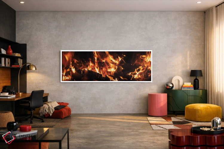 تابلو دکوراتیو "نمای نزدیک آتش بس در شب III" اثر پانورامیک ایمجز - D4W