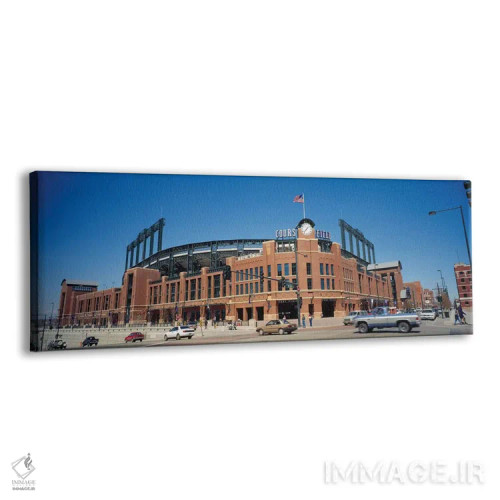 تابلو دکوراتیو استادیوم کورس فیلد، دنور، کلرادو، ایالات متحده، 1995 اثر پانورامیک ایمجز - نمای پرسپکتیو محصول