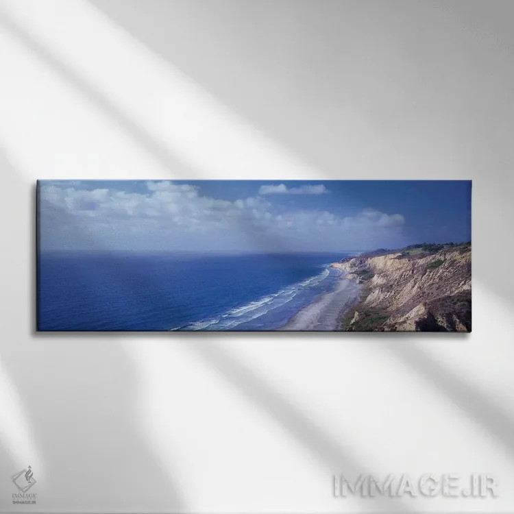 تابلو دکوراتیو Torrey Pines State Reserve, La Jolla, San Diego, Califo… اثر پانورامیک ایمجز - نمای روبهرو روی دیوار