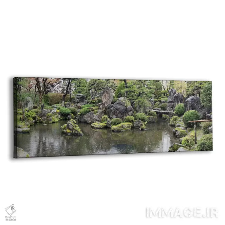 تابلو دکوراتیو Hirosaki, Aomori Prefecture, Japan" - "ماهی کوی در حوضچ… اثر پانورامیک ایمجز - نمای پرسپکتیو محصول