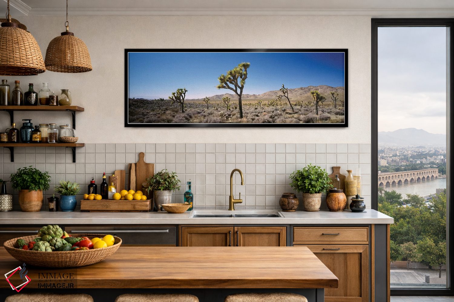 تابلو دکوراتیو California, USA II" - "پارک ملی درخت جاشوآ، کالیفرنیا… اثر پانورامیک ایمجز - D3B