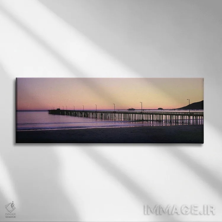 تابلو دکوراتیو Avila Beach Pier, San Luis Obispo County, California, U… اثر پانورامیک ایمجز - نمای روبهرو روی دیوار