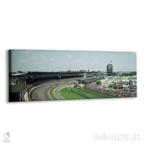 تابلو دکوراتیو Indianapolis 500, Indiana, USA I" - "ماشین های مسابقه د… اثر پانورامیک ایمجز - نمای پرسپکتیو محصول