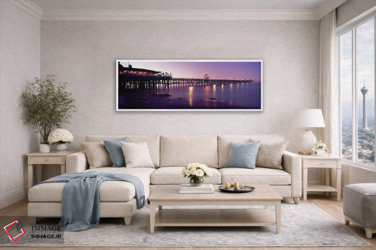 تابلو دکوراتیو San Clemente Pier, San Clemente, Orange County, Califor… اثر پانورامیک ایمجز - D3W