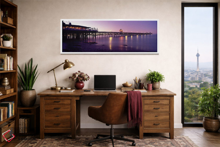 تابلو دکوراتیو San Clemente Pier, San Clemente, Orange County, Califor… اثر پانورامیک ایمجز - D1W