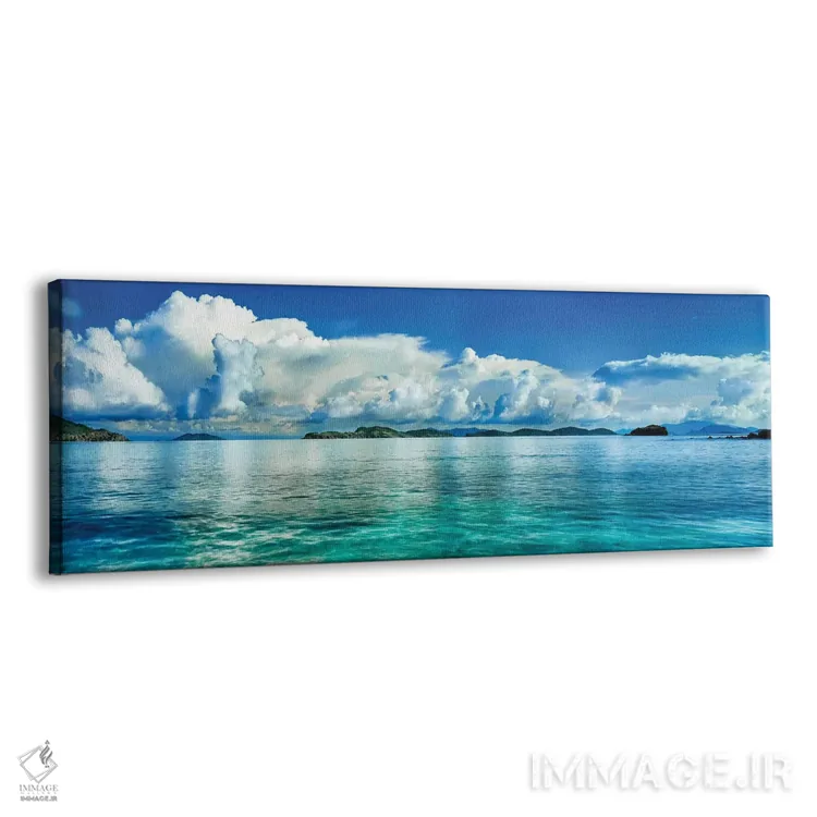 تابلو دکوراتیو "ساحل یاقوتی، سنت توماس، جزایر ویرجین ایالات متحده" اثر پانورامیک ایمجز - نمای پرسپکتیو محصول