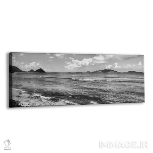 تابلو دکوراتیو British Virgin Islands ,ساحل شمالی و جزیره جاست ون دایک… اثر پانورامیک ایمجز - نمای پرسپکتیو محصول