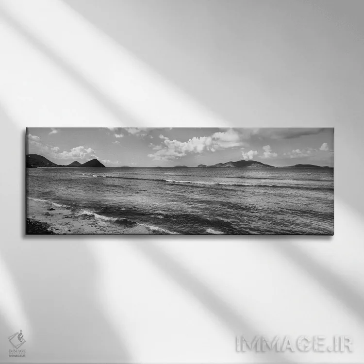 تابلو دکوراتیو British Virgin Islands ,ساحل شمالی و جزیره جاست ون دایک… اثر پانورامیک ایمجز - نمای روبهرو روی دیوار