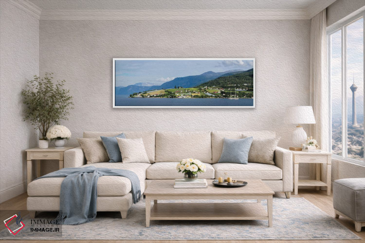 تابلو دکوراتیو Vangsnes, Vik, Sogn Og Fjordane County, Norway,منظره دی… اثر پانورامیک ایمجز - D4W