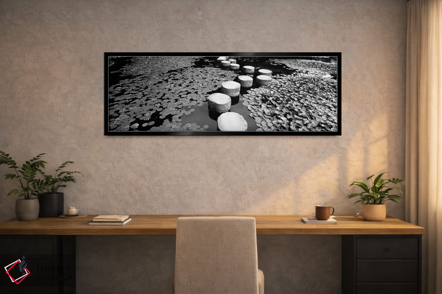 تابلو دکوراتیو Kyoto, Japan II,باغ معبد، کیوتو، ژاپن II اثر پانورامیک ایمجز - D2B