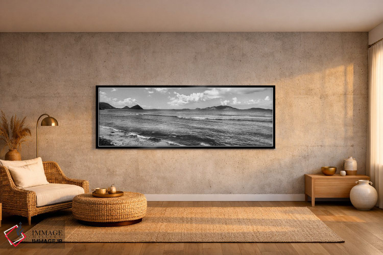 تابلو دکوراتیو British Virgin Islands ,ساحل شمالی و جزیره جاست ون دایک… اثر پانورامیک ایمجز - D2B