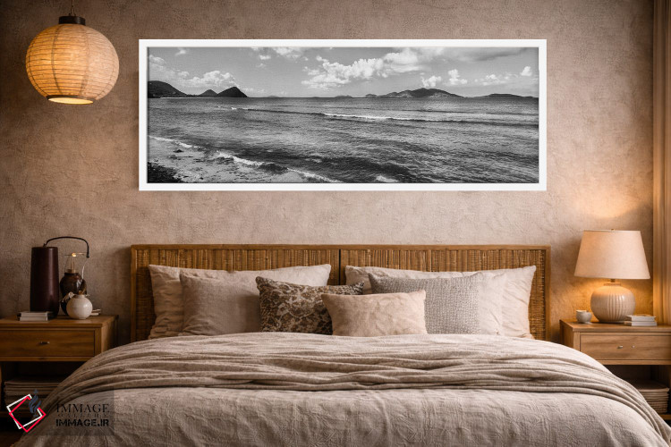 تابلو دکوراتیو British Virgin Islands ,ساحل شمالی و جزیره جاست ون دایک… اثر پانورامیک ایمجز - D4W