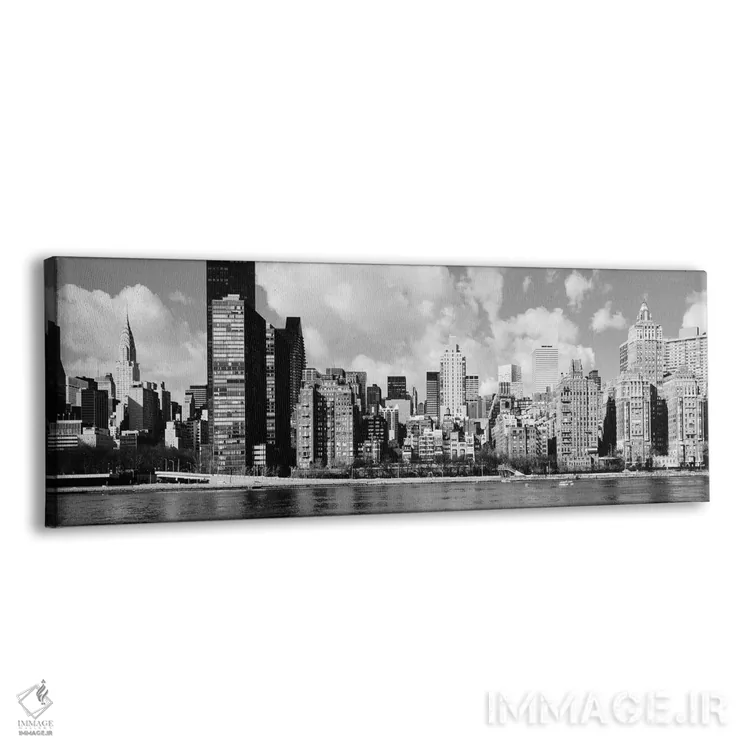 تابلو دکوراتیو East River, Manhattan, New York City, USA II,آسمان خراش… اثر پانورامیک ایمجز - نمای پرسپکتیو محصول