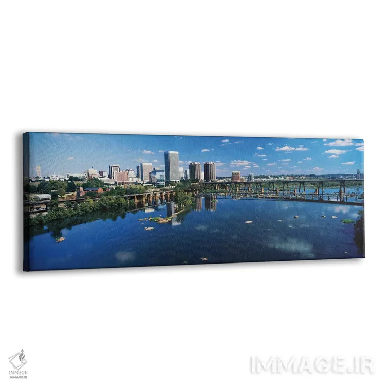 تابلو دکوراتیو Richmond, Virginia, USA,آسمان خراش ها در یک شهر، ریچمون… اثر پانورامیک ایمجز - نمای پرسپکتیو محصول