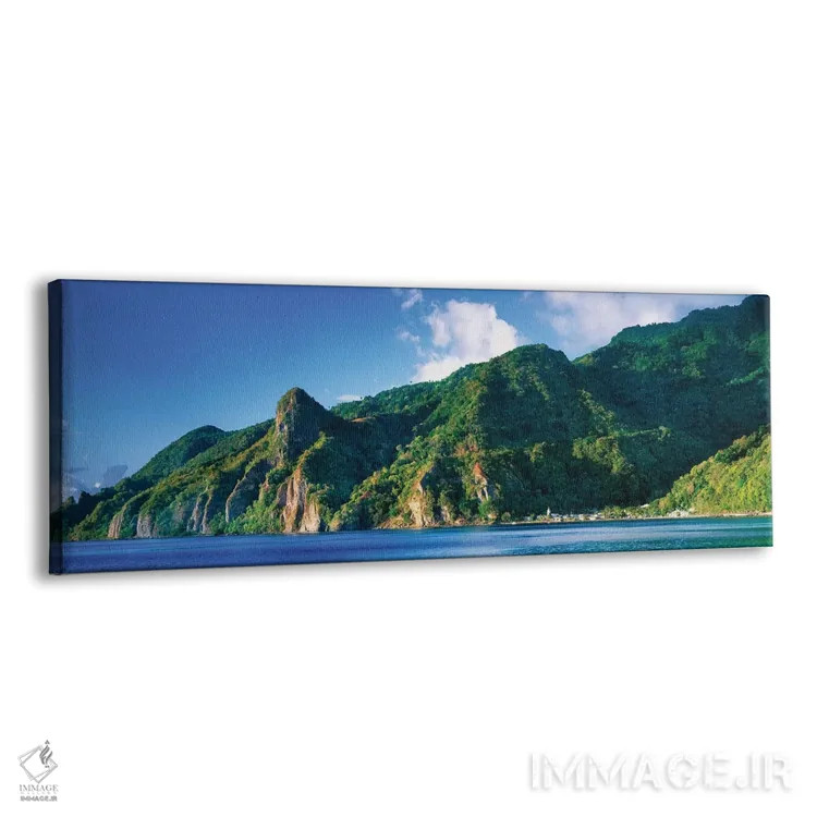 تابلو دکوراتیو Saint Lucia, South West Coast, Dominica, Caribbean" - "… اثر پانورامیک ایمجز - نمای پرسپکتیو محصول