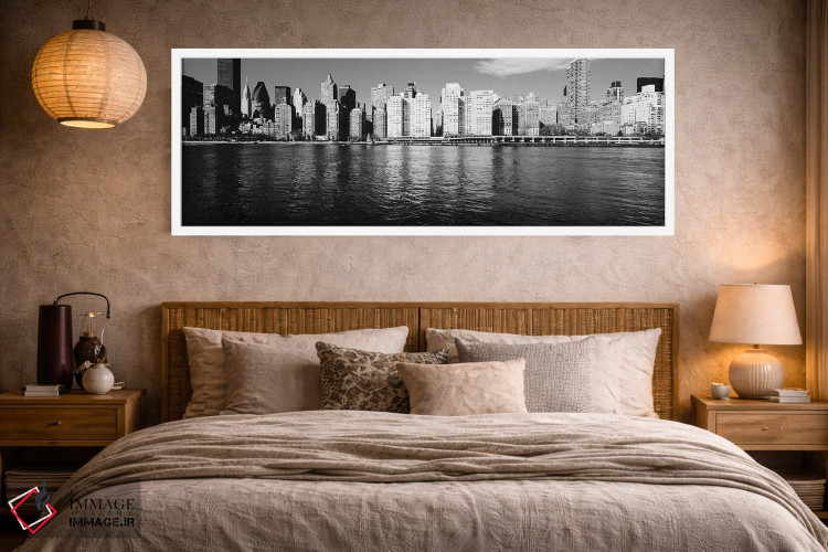 تابلو دکوراتیو East River, Manhattan, New York City, USA I,آسمان خراش… اثر پانورامیک ایمجز - D4W