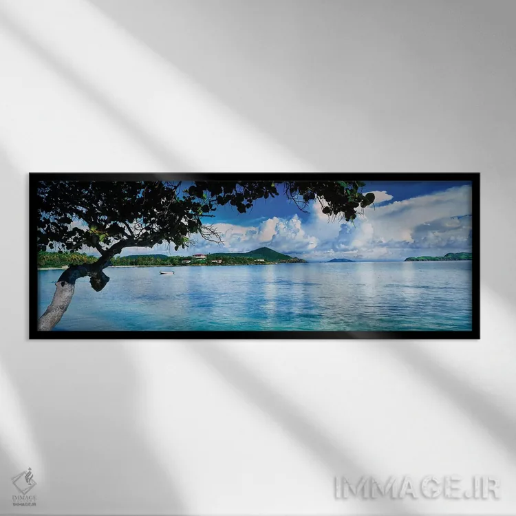 تابلو دکوراتیو Cabes Point, Sapphire Beach, St. Thomas, U.S. Virgin Is… اثر پانورامیک ایمجز - نمای قابدار مشکی