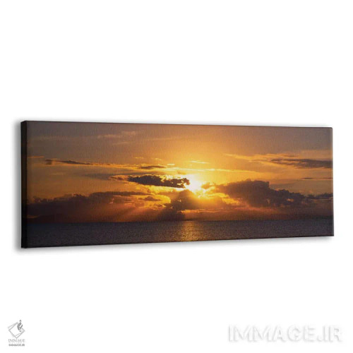 تابلو دکوراتیو Vieques, Puerto Rico" - "غروب آفتاب بر فراز اقیانوس اطل… اثر پانورامیک ایمجز - نمای پرسپکتیو محصول