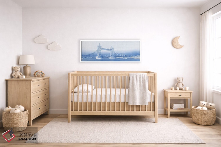 تابلو دکوراتیو London, England" - "پل برج، رودخانه تیمز، لندن، انگلستا… اثر پانورامیک ایمجز - D5W