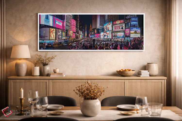 تابلو دکوراتیو Manhattan, New York City, New York State, USA" - "تایمز… اثر پانورامیک ایمجز - D2W