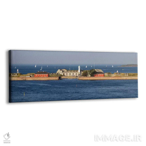 تابلو دکوراتیو Copenhagen, Denmark" - "قلعه ترک رونر از نمای بندر کپنه… اثر پانورامیک ایمجز - نمای پرسپکتیو محصول