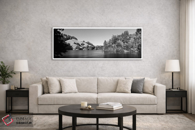 تابلو دکوراتیو Lake Lagunitas, Marin County, California, USA " - "درخت… اثر پانورامیک ایمجز - D6W