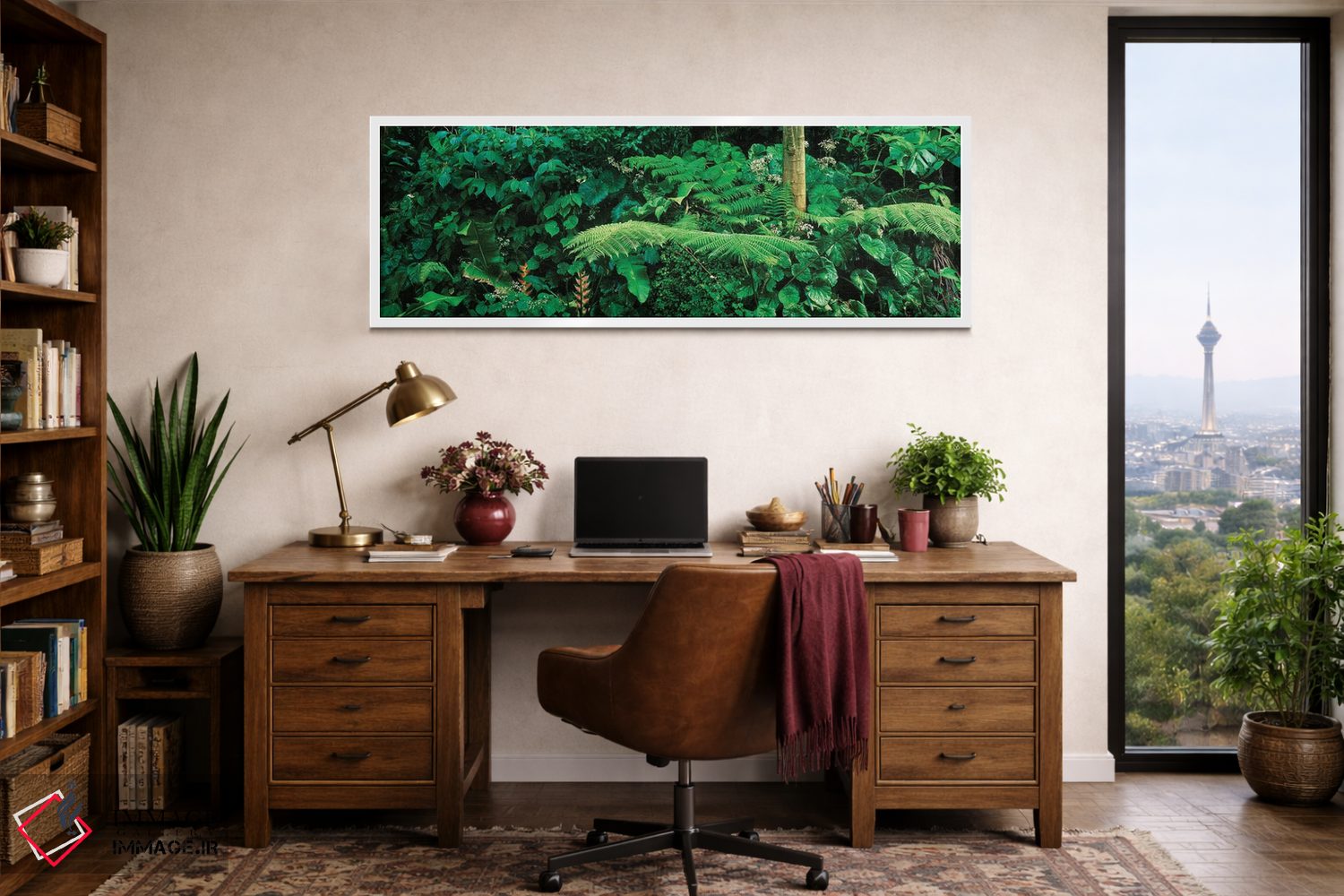 تابلو دکوراتیو Papillote Wilderness Retreat And Nature Sanctuary, Domi… اثر پانورامیک ایمجز - D1W