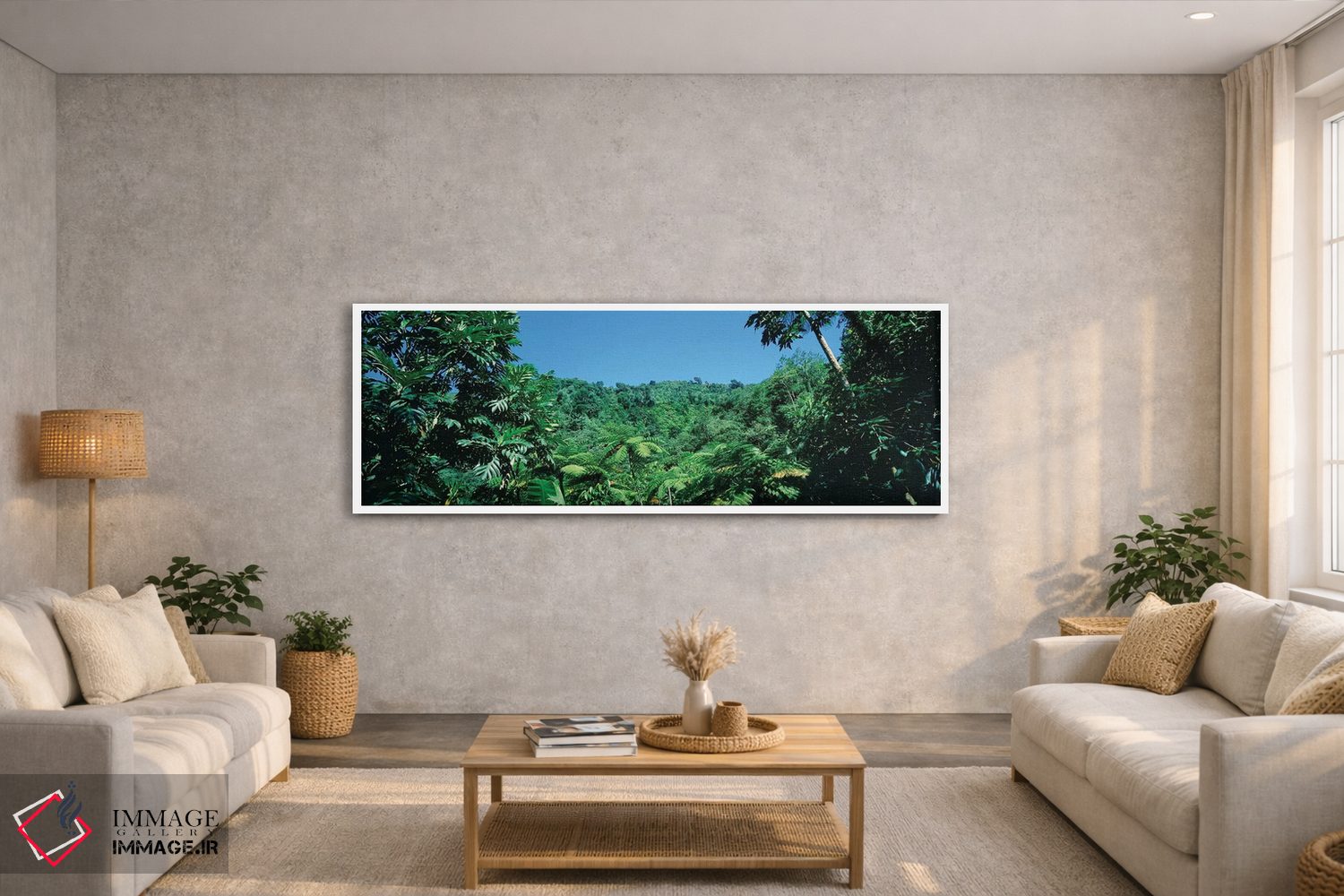 تابلو دکوراتیو Papillote Wilderness Retreat And Nature Sanctuary, Domi… اثر پانورامیک ایمجز - D3W