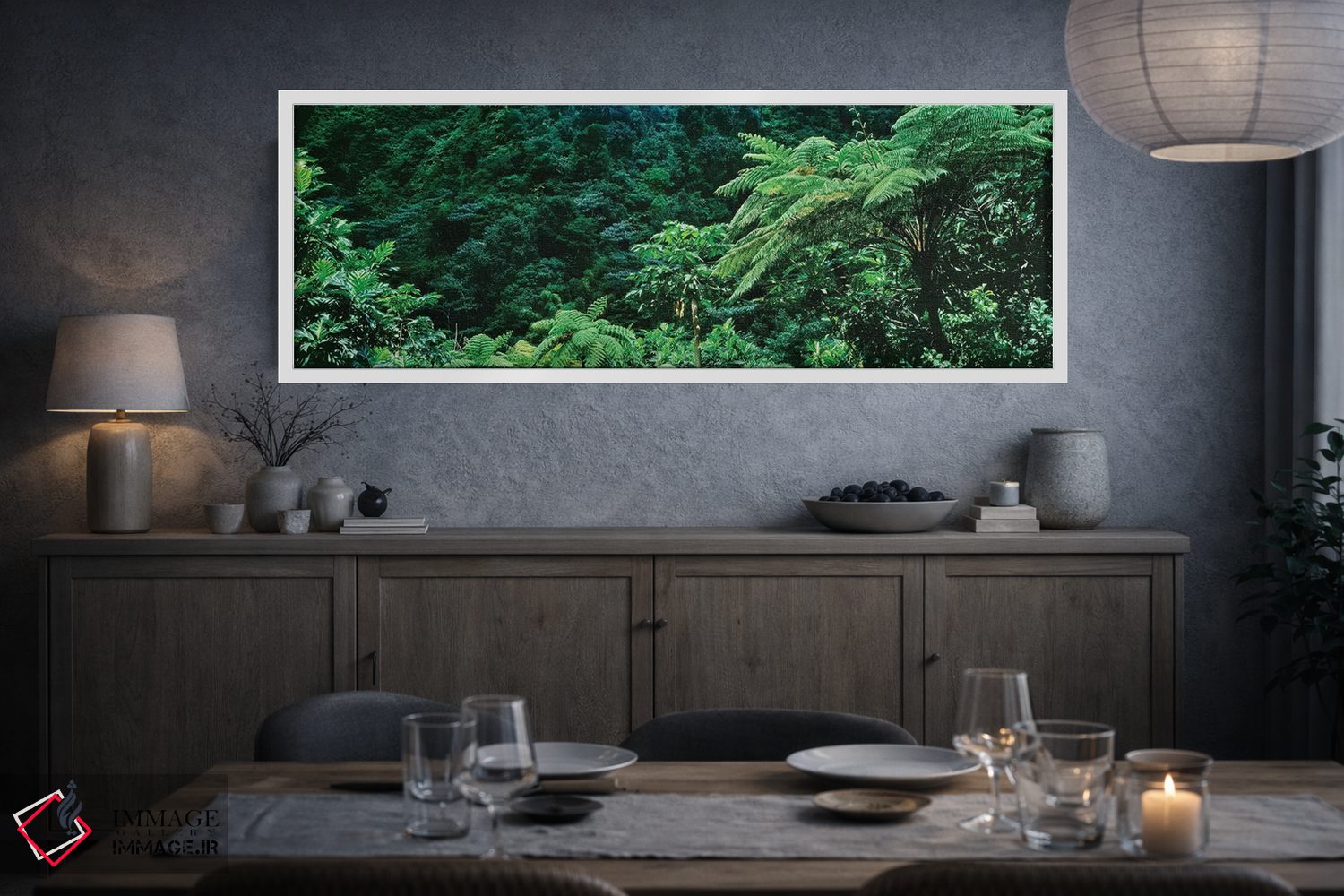 تابلو دکوراتیو Papillote Wilderness Retreat And Nature Sanctuary, Domi… اثر پانورامیک ایمجز - D3W