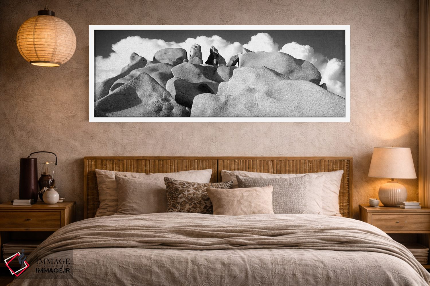 تابلو دکوراتیو "سنگ های بزرگ، لندز اند، کابو سان لوکاس، باخا کالیفرنیا… اثر پانورامیک ایمجز - D4W