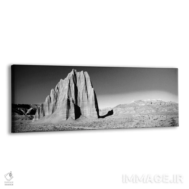 تابلو دکوراتیو "صخره در پارک ملی کاپیتول ریف در برابر آسمان آبی، یوتا… اثر پانورامیک ایمجز - نمای پرسپکتیو محصول