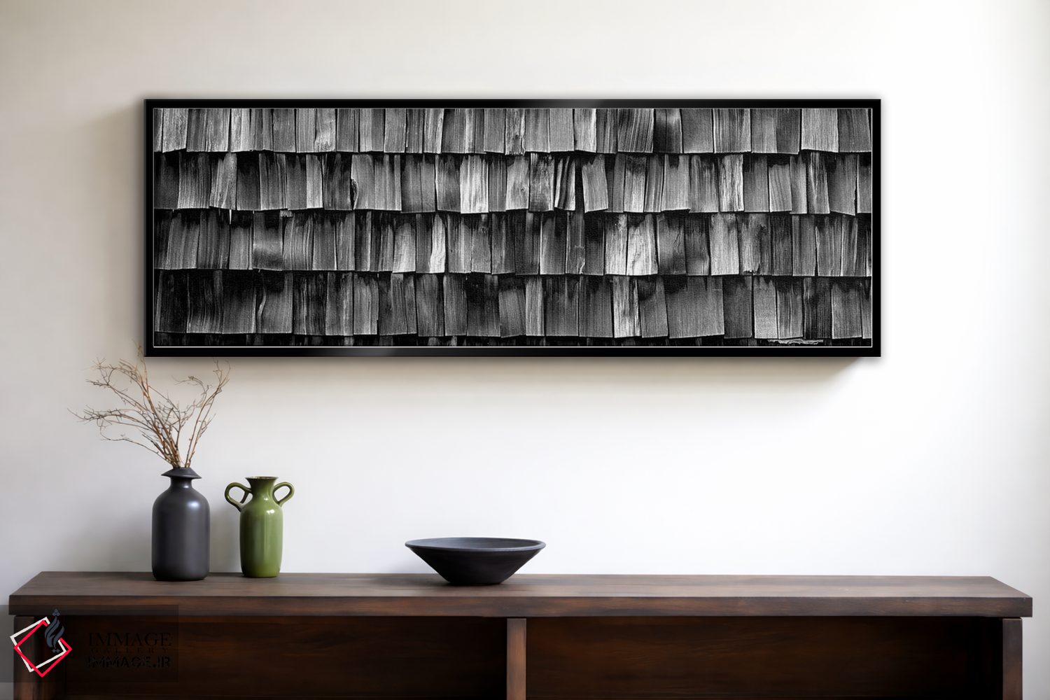 تابلو دکوراتیو "نمای نزدیک از تخته چوبی، لا کانر، ایالت واشینگتن، ایال… اثر پانورامیک ایمجز - D2B