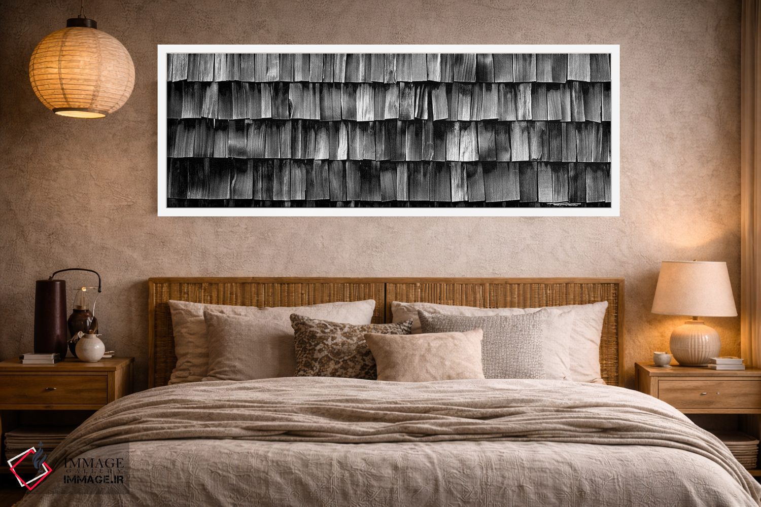 تابلو دکوراتیو "نمای نزدیک از تخته چوبی، لا کانر، ایالت واشینگتن، ایال… اثر پانورامیک ایمجز - D4W