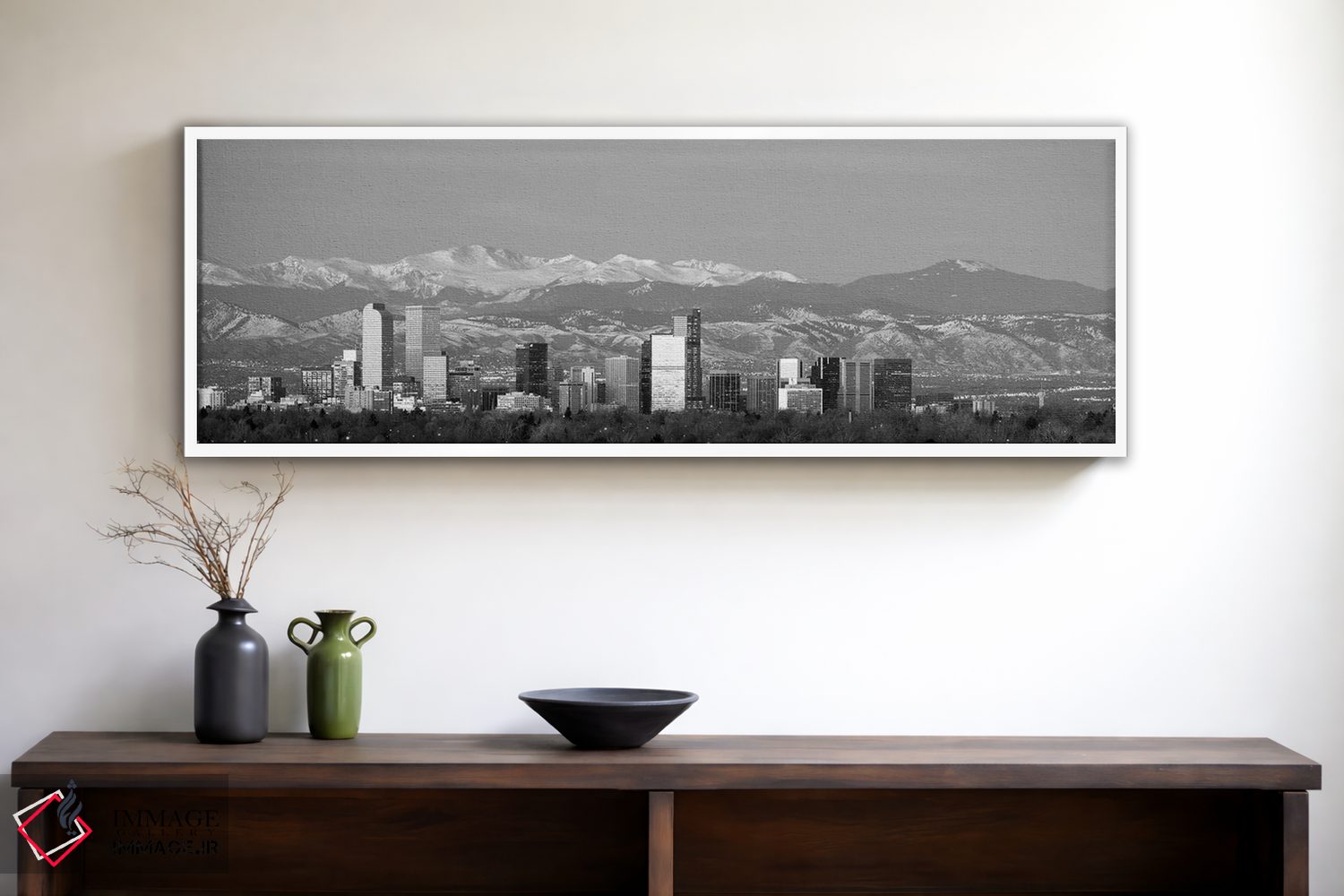 تابلو دکوراتیو "دنور، کلرادو، ایالات متحده" اثر پانورامیک ایمجز - D1W