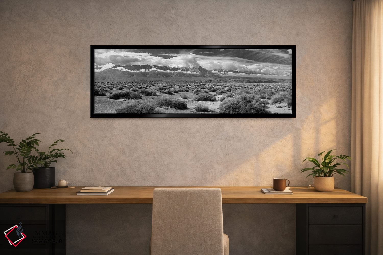 تابلو دکوراتیو "منظره دره مرگ، رشته کوه پانامینت، پارک ملی دره مرگ، شه… اثر پانورامیک ایمجز - D2B