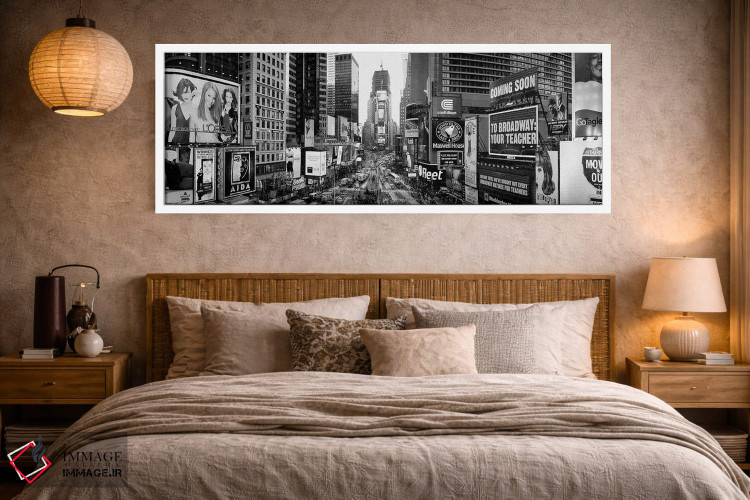 تابلو دکوراتیو "غروب، میدان تایمز، نیویورک سیتی، ایالت نیویورک، ایالات… اثر پانورامیک ایمجز - D4W