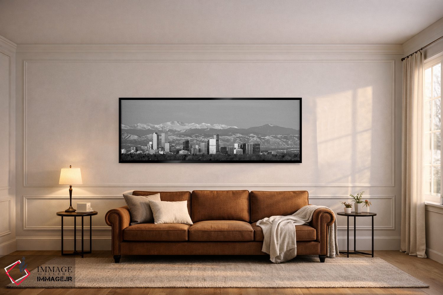 تابلو دکوراتیو "دنور، کلرادو، ایالات متحده" اثر پانورامیک ایمجز - D6B