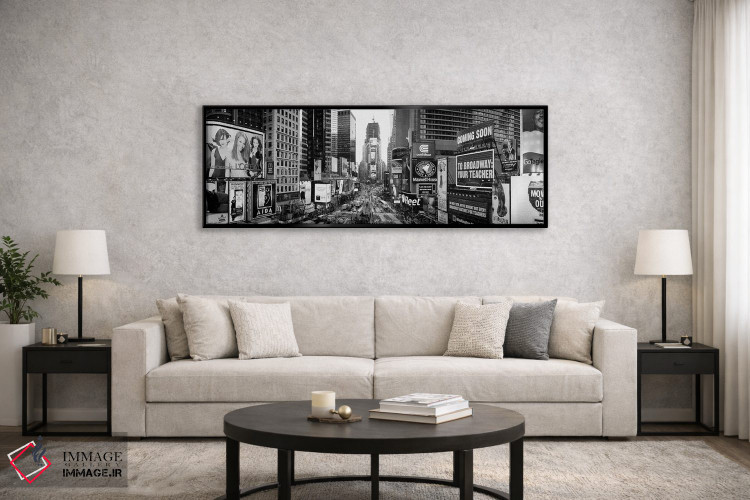 تابلو دکوراتیو "غروب، میدان تایمز، نیویورک سیتی، ایالت نیویورک، ایالات… اثر پانورامیک ایمجز - D6B
