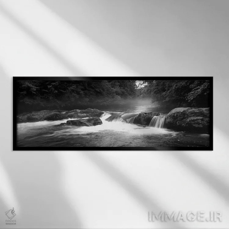 تابلو دکوراتیو "پارک ملی کوه های بزرگ دودی، رودخانه لیتل پیجون، رودی ک… اثر پانورامیک ایمجز - نمای قابدار مشکی