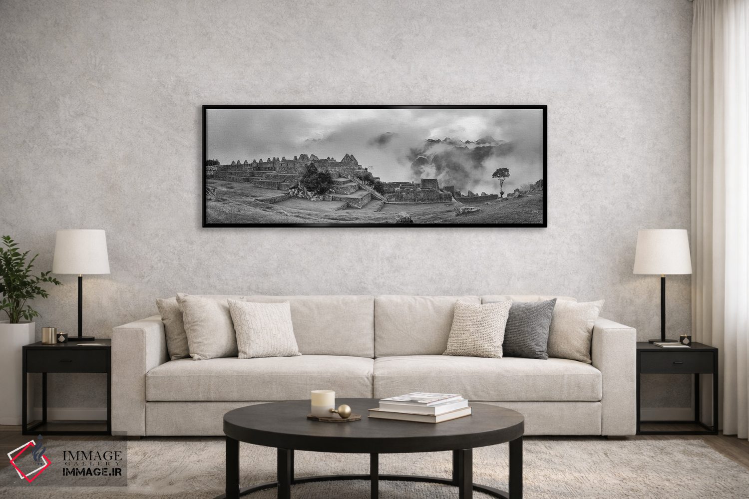 تابلو دکوراتیو "شهر اینکا، ماچو پیچو، استان اوروبامبا، کوسکو، پرو" اثر پانورامیک ایمجز - D6B