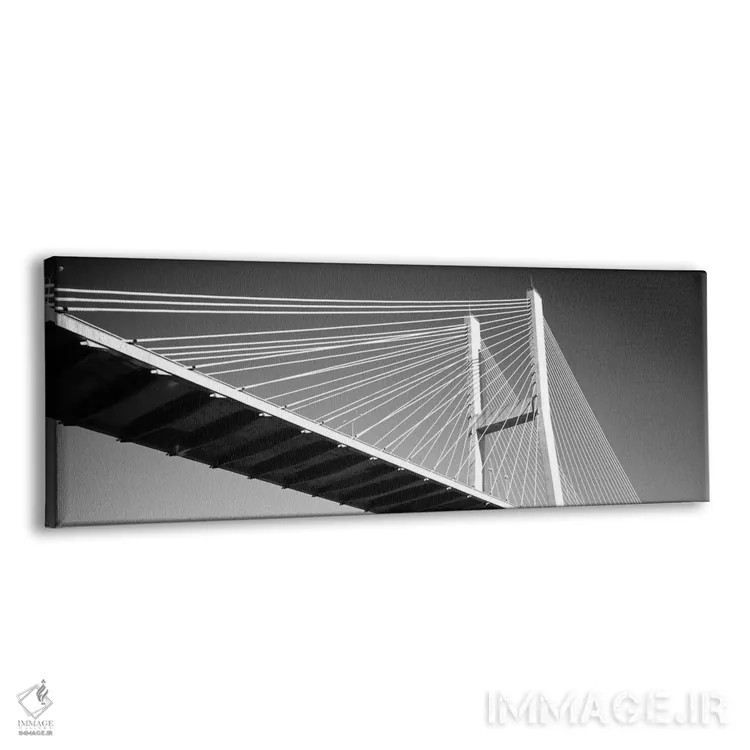 تابلو دکوراتیو "نمای زاویه پایین از یک پل، پل یادبود تالمج، ساوانا، جو… اثر پانورامیک ایمجز - نمای پرسپکتیو محصول