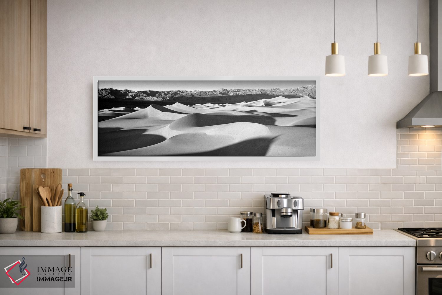 تابلو دکوراتیو "تلماسه های صحرا، پارک ملی دره مرگ، کالیفرنیا، ایالات م… اثر پانورامیک ایمجز - D1W